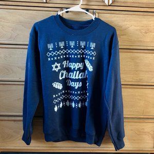 Holiday Hanukkah Chanukah Crew Neck Sweatshirt